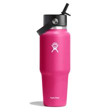 32 oz Wide Mouth Travel Bottle with Flex Straw Cap - Zinnia by Hydro Flask in Durham NC