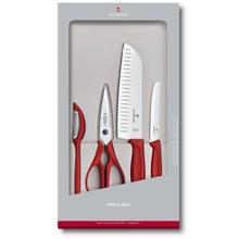 Swiss Classic Kitchen Set, 4 pieces Victorinox (Red, 0 in)