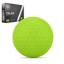 Duo Soft Golf Balls - Green, Text Personalization by Wilson