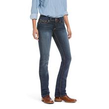 Women's R.E.A.L. Mid Rise Macy Straight Jean by Ariat