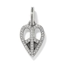 Peace Heart Charm by Brighton