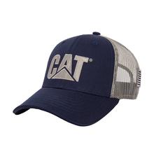 Men's Cat Logo Flag Hat Navy by CAT Footwear in Pasadena CA