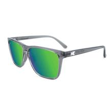 Sport Fast Lanes: Clear Grey / Green Moonshine by Knockaround