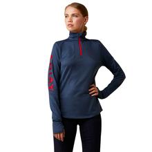 Women's Team Gridwork 1/4 Zip Baselayer by Ariat