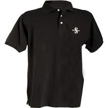 Polo Shirt, Herren, Schwarz, M