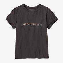 Women's '73 Text Logo Organic Ringer Tee by Patagonia