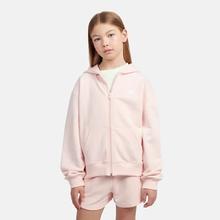 Kid's French Terry Small Logo Zip Hoodie by New Balance