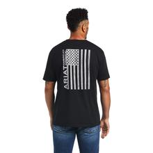 Men's Ariat Woodgrain Flag T-Shirt