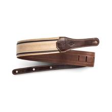 Reflections 2.5" Leather Guitar Strap - Spruce/Ebony by Taylor Guitars