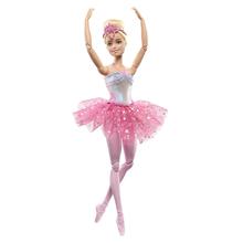 Barbie Dreamtopia Twinkle Lights Ballerina Doll, Blonde With Light-Up Feature Wearing Headband & Tutu by Mattel