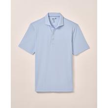 Men's Lyndon Striped Jersey Performance Polo by Johnnie-O