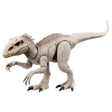 Jurassic World Camouflage 'N Battle Indominus Rex Action Figure Toy With Lights, Sound & Motion by Mattel