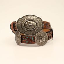 Women's Round concho filigree belt