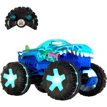 Hot Wheels Monster Trucks 1:15 Scale Mega-Wrex Alive Remote-Control Vehicle, Battery-Powered Rc With Interactive Lights & Sounds by Mattel in Ann Arbor MI