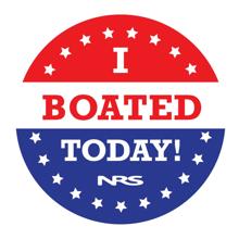 I Boated Sticker by NRS in Verdi NV