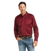 Men's Solid Twill Fitted Shirt