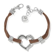 Heritage Heart Bracelet by Brighton in Oblong IL