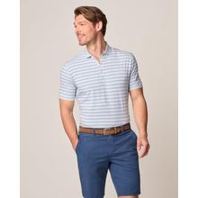 Mens Lynch Striped Linxter Cotton Performance Polo