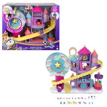 Polly Pocket Rainbow Funland Theme Park Playset by Mattel