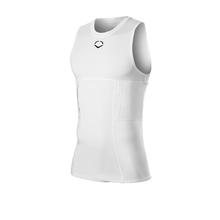 Adult Sleeveless Rib Shirt (Compression Shirt Only) by EvoShield in Spring TX