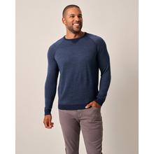 Mens Boggs Merino Wool Crewneck Sweater by Johnnie-O