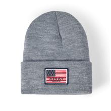 Men's Rebar American Flag Patch Beanie by Ariat