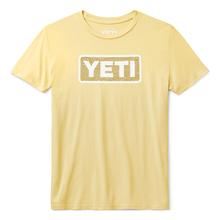 Women's Wave Badge Short Sleeve T-Shirt - Golden Haze - L by YETI