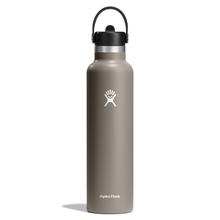 24 oz Standard Mouth with Flex Straw Cap - Driftwood by Hydro Flask in Indianapolis IN