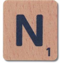 Scrabble N by Crocs