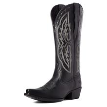 Women's Heritage X Toe Elastic Wide Calf Western Boot by Ariat