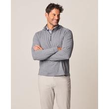 Mens Slaton Performance 1/4 Zip Hoodie by Johnnie-O