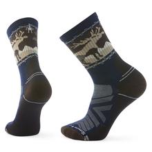 Unisex Hike Mountain Moose Crew Socks by Smartwool in Arroyo PR