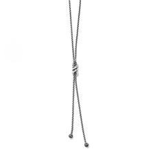 Interlok Twist Lariat Necklace