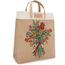 Bella Bouquet Burlap Tote by Brighton