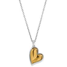 Cascade Heart Reversible Necklace by Brighton in Port Murray NJ