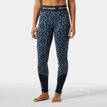 Women's Lifa Merino Midweight Graphic Base Layer Pants by Helly Hansen in Brainerd MN