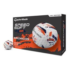 Denver Broncos SpeedSoft Ink Golf Balls by TaylorMade