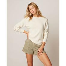 Women's Everyday Cashmere Blend Crewneck Sweater by Johnnie-O in Cave Spring VA