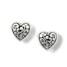 Contempo Heart Post Earrings