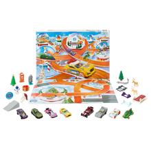 Hot Wheels Advent Calendar 2024, 8 Hot Wheels Toy Cars And 16 Accessories (24 Total Components)