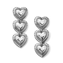 Big Sky Heart Post Drop Earrings by Brighton