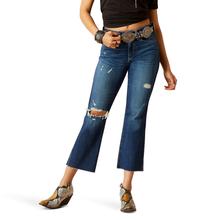 Women's High Rise Caroly Flare Crop Jean