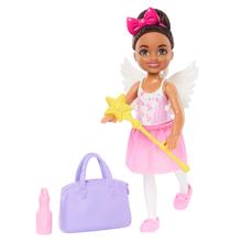 Barbie Chelsea Ballerina Doll & Accessories Set, Career-Themed Brunette Small Doll