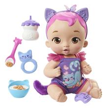 My Garden Baby Snack & Snuggle Baby Kitten Doll by Mattel