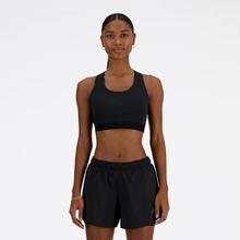 Women's NB Sleek Medium Support Pocket Sports Bra by New Balance in Red Deer AB