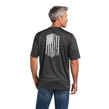 Men's Charger Vertical Flag Tee by Ariat