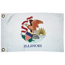 Taylor Made Illinois State Flag, 12" x 18" by LIPPERT in Appleton WI