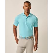 Men's Lyndon Striped Jersey Performance Polo by Johnnie-O