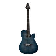 A6 ULTRA Denim Blue Flame by Godin Guitars in Fort Wayne IN