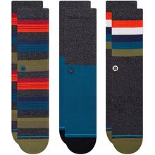 Myrtle Crew Socks - 3 Pairs Black by Stance